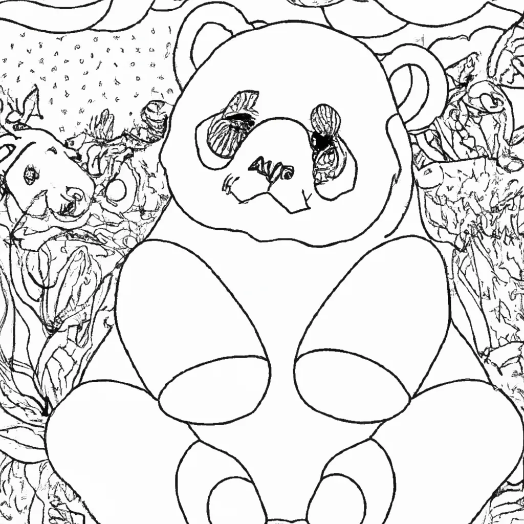 Desfrute da Serenidade com Páginas de Desenhos de Pandas para Colorir 25 Desfrute da Serenidade com Páginas de Desenhos de Pandas para Colorir 24