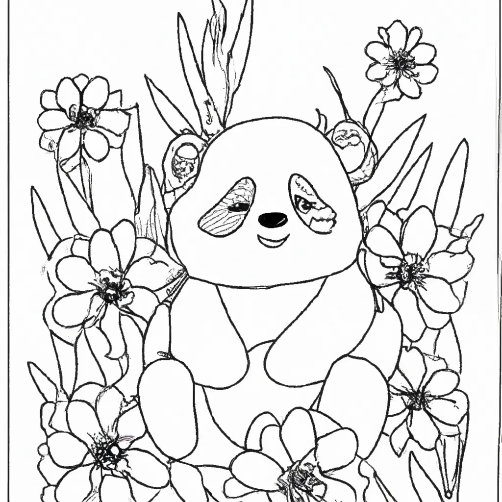 Desfrute da Serenidade com Páginas de Desenhos de Pandas para Colorir 15 Desfrute da Serenidade com Páginas de Desenhos de Pandas para Colorir 14