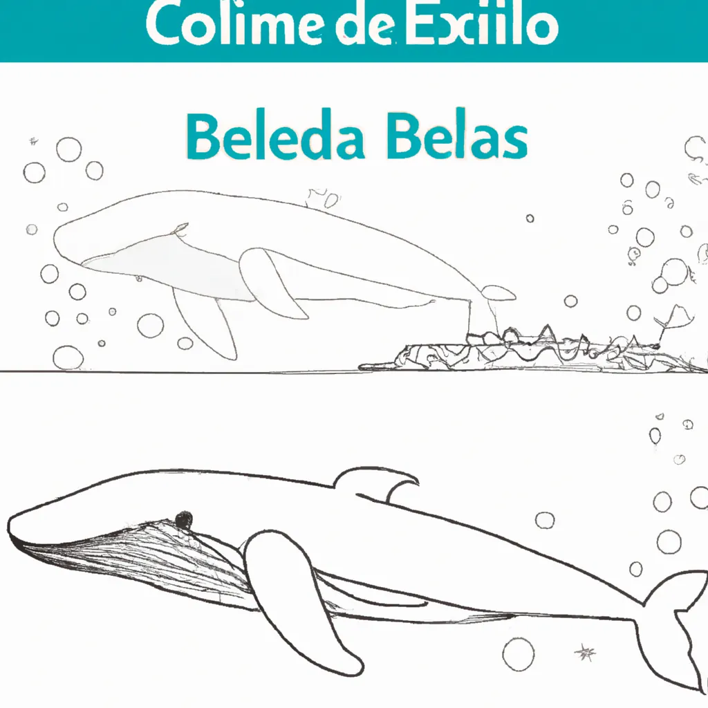 Experiência Subaquática: Desenhos de Baleias para Colorir 1 Experiência Subaquática: Desenhos de Baleias para Colorir
