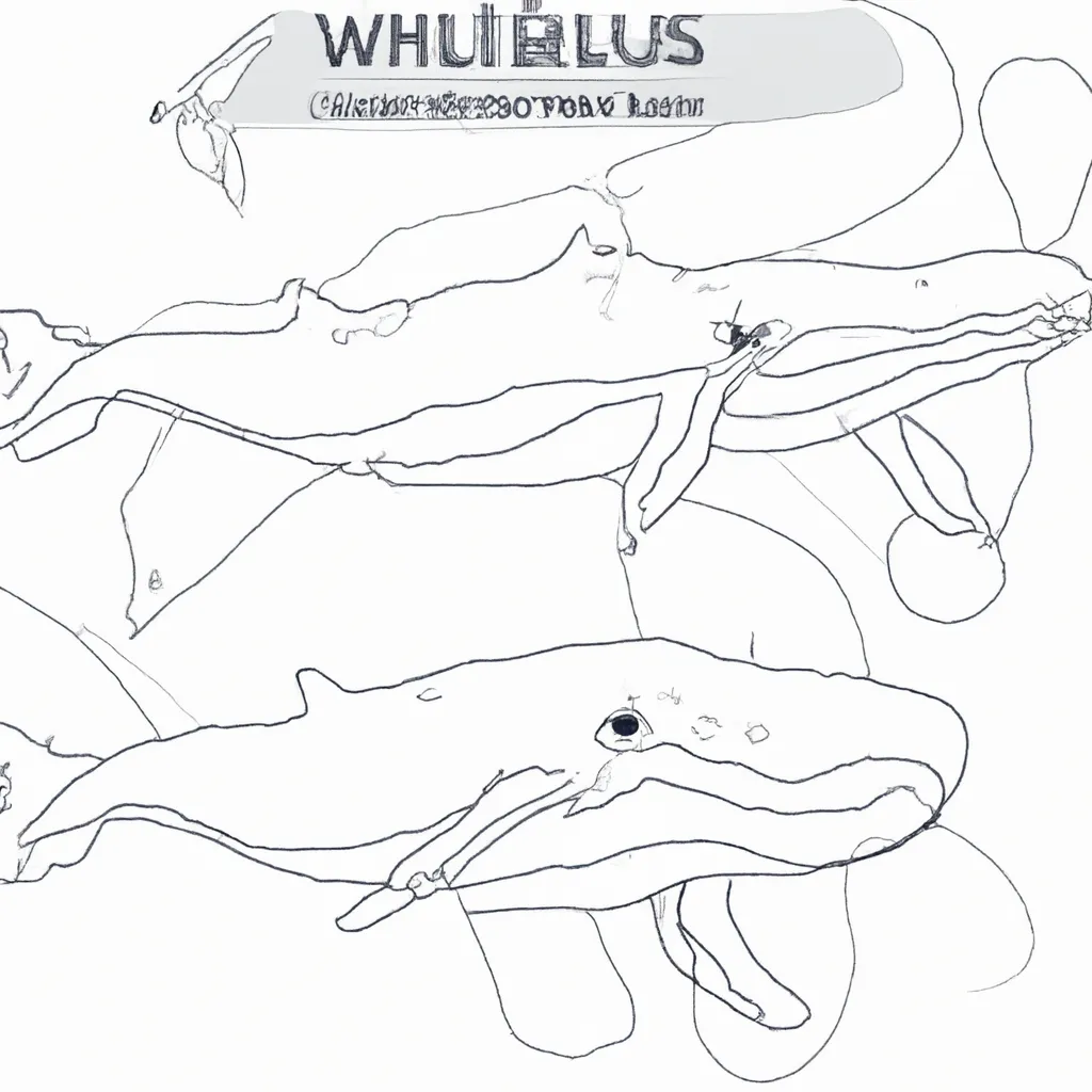 Experiência Subaquática: Desenhos de Baleias para Colorir 3 Experiência Subaquática: Desenhos de Baleias para Colorir 2
