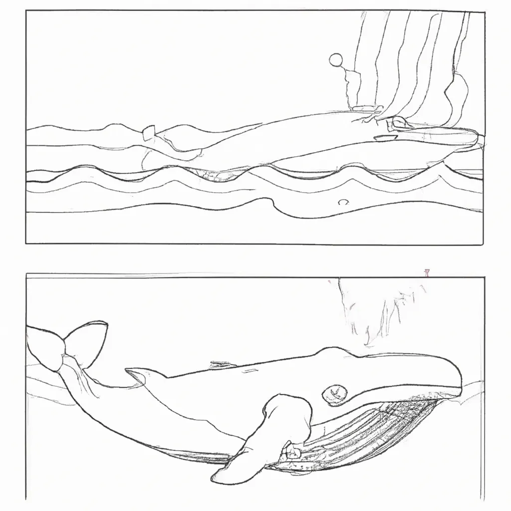 Experiência Subaquática: Desenhos de Baleias para Colorir 21 Experiência Subaquática: Desenhos de Baleias para Colorir 20