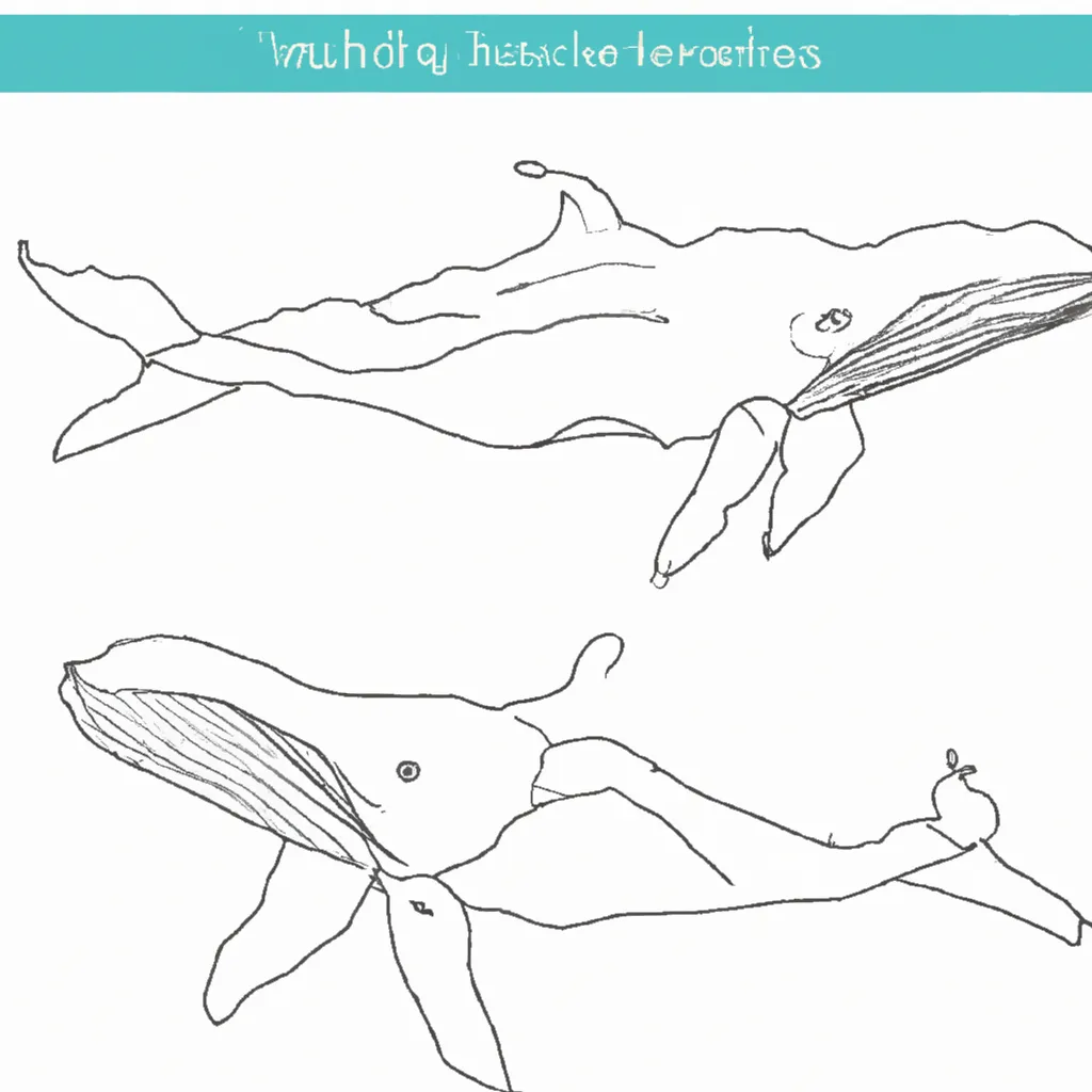 Experiência Subaquática: Desenhos de Baleias para Colorir 11 Experiência Subaquática: Desenhos de Baleias para Colorir 10
