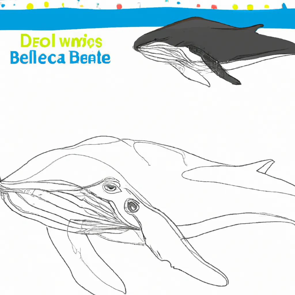 Experiência Subaquática: Desenhos de Baleias para Colorir 27 Experiência Subaquática: Desenhos de Baleias para Colorir 26