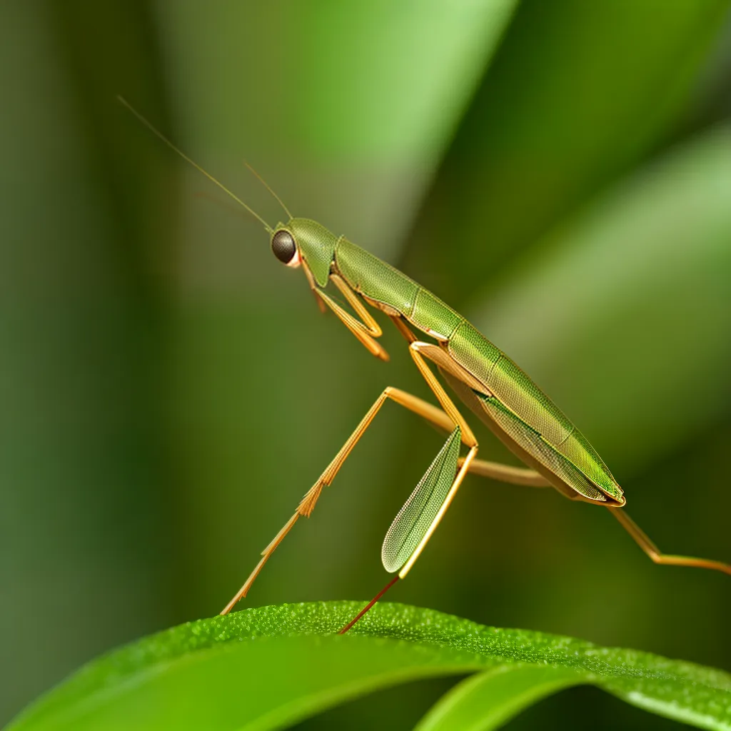 Como atrair louva-a-deus para manter o equilíbrio do seu jardim
