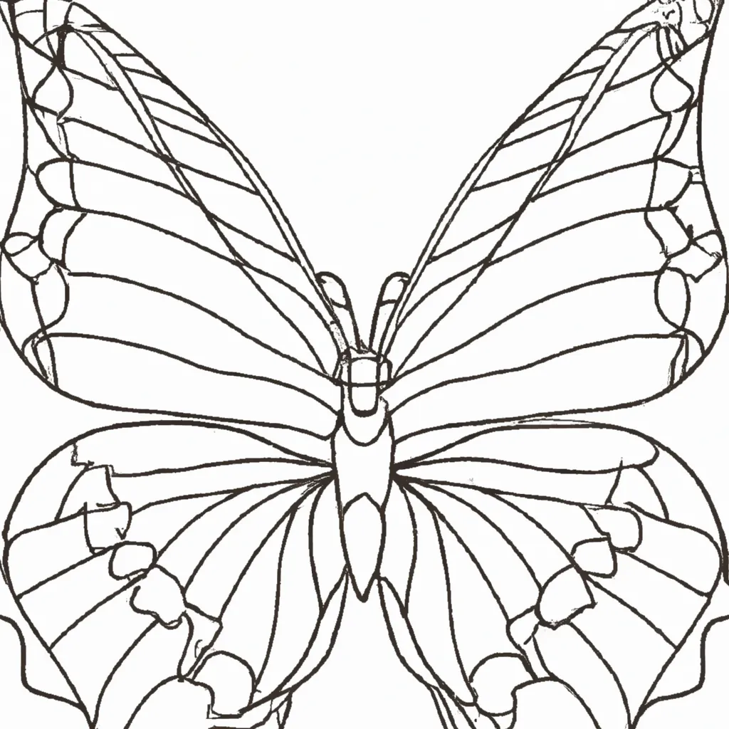 Encante-se com Desenhos de Borboletas para Colorir 27 Encante-se com Desenhos de Borboletas para Colorir 26