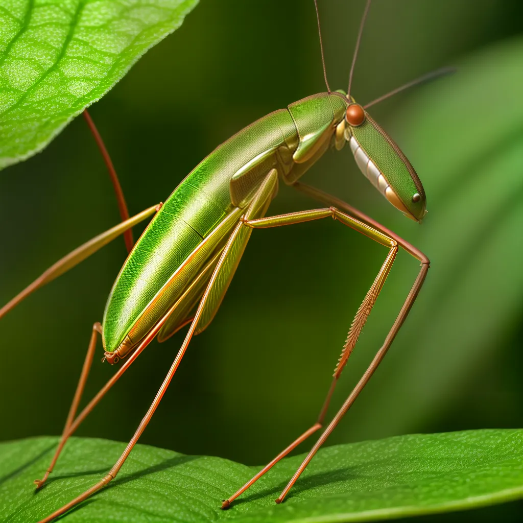 Louva-a-deus: um ajudante natural para o controle de pragas no jardim