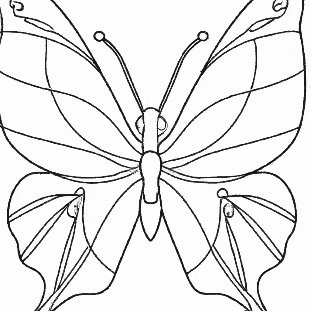 Encante-se com Desenhos de Borboletas para Colorir 13 Encante-se com Desenhos de Borboletas para Colorir 12