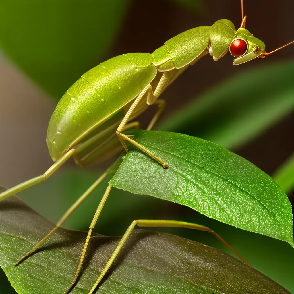 Louva-a-deus: um ajudante natural para o controle de pragas no jardim 8