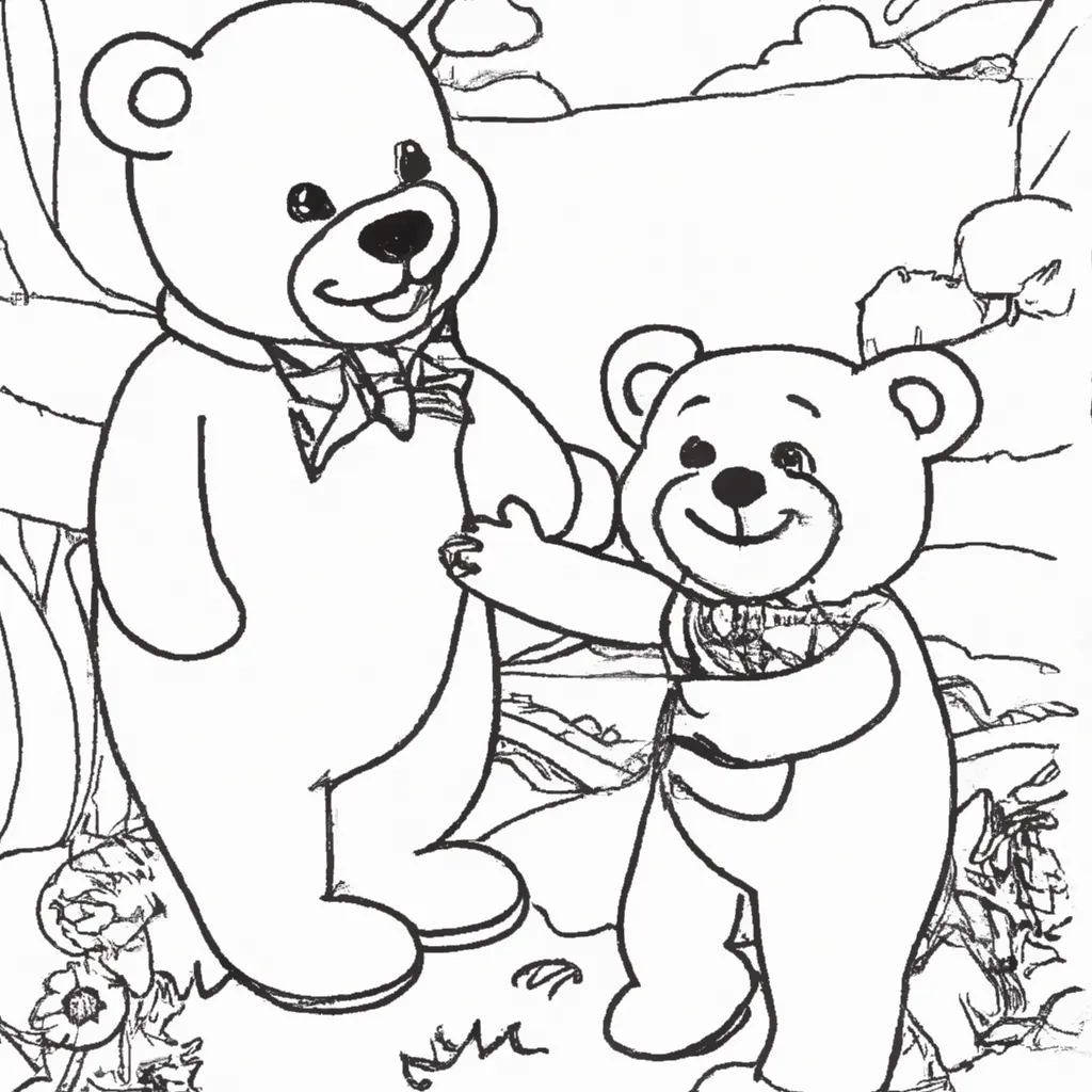 Desenhos de Ursos para Colorir: Uma Aventura Encantadora 3 Desenhos de Ursos para Colorir: Uma Aventura Encantadora 2
