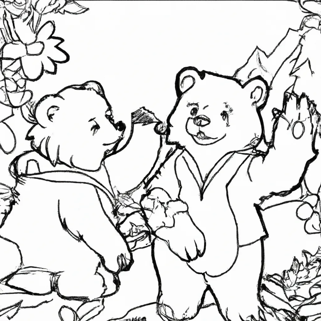 Desenhos de Ursos para Colorir: Uma Aventura Encantadora 21 Desenhos de Ursos para Colorir: Uma Aventura Encantadora 20