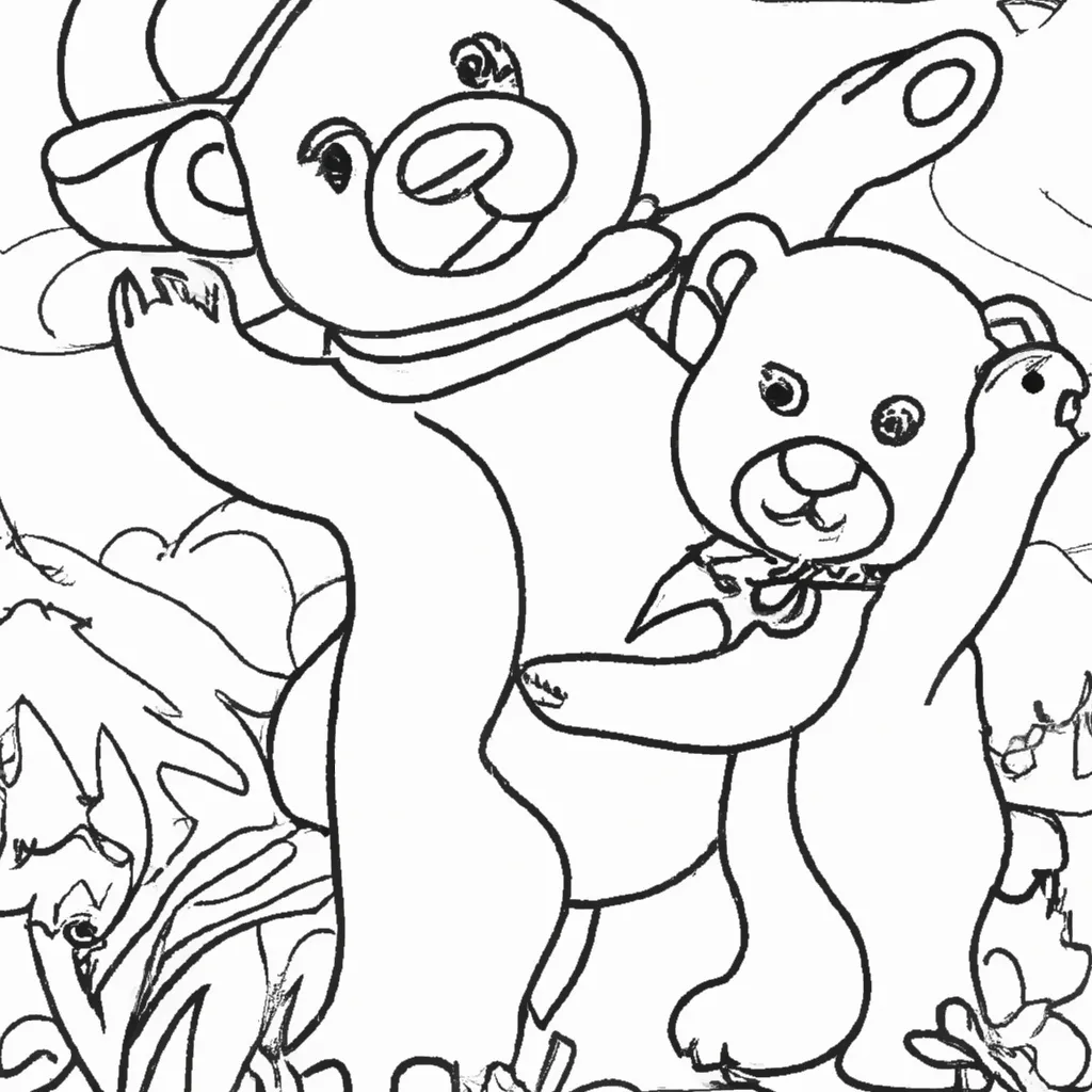 Desenhos de Ursos para Colorir: Uma Aventura Encantadora 5 Desenhos de Ursos para Colorir: Uma Aventura Encantadora 4