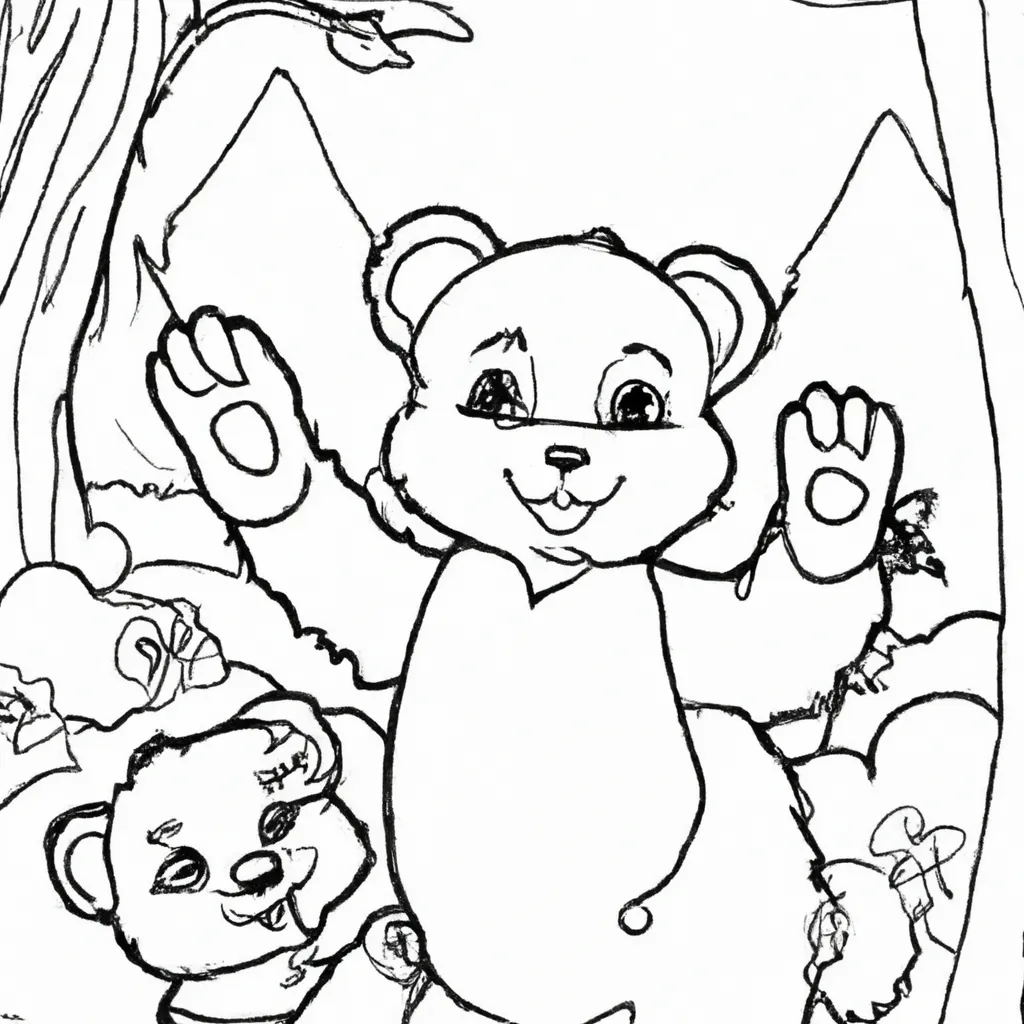 Desenhos de Ursos para Colorir: Uma Aventura Encantadora 9 Desenhos de Ursos para Colorir: Uma Aventura Encantadora 8