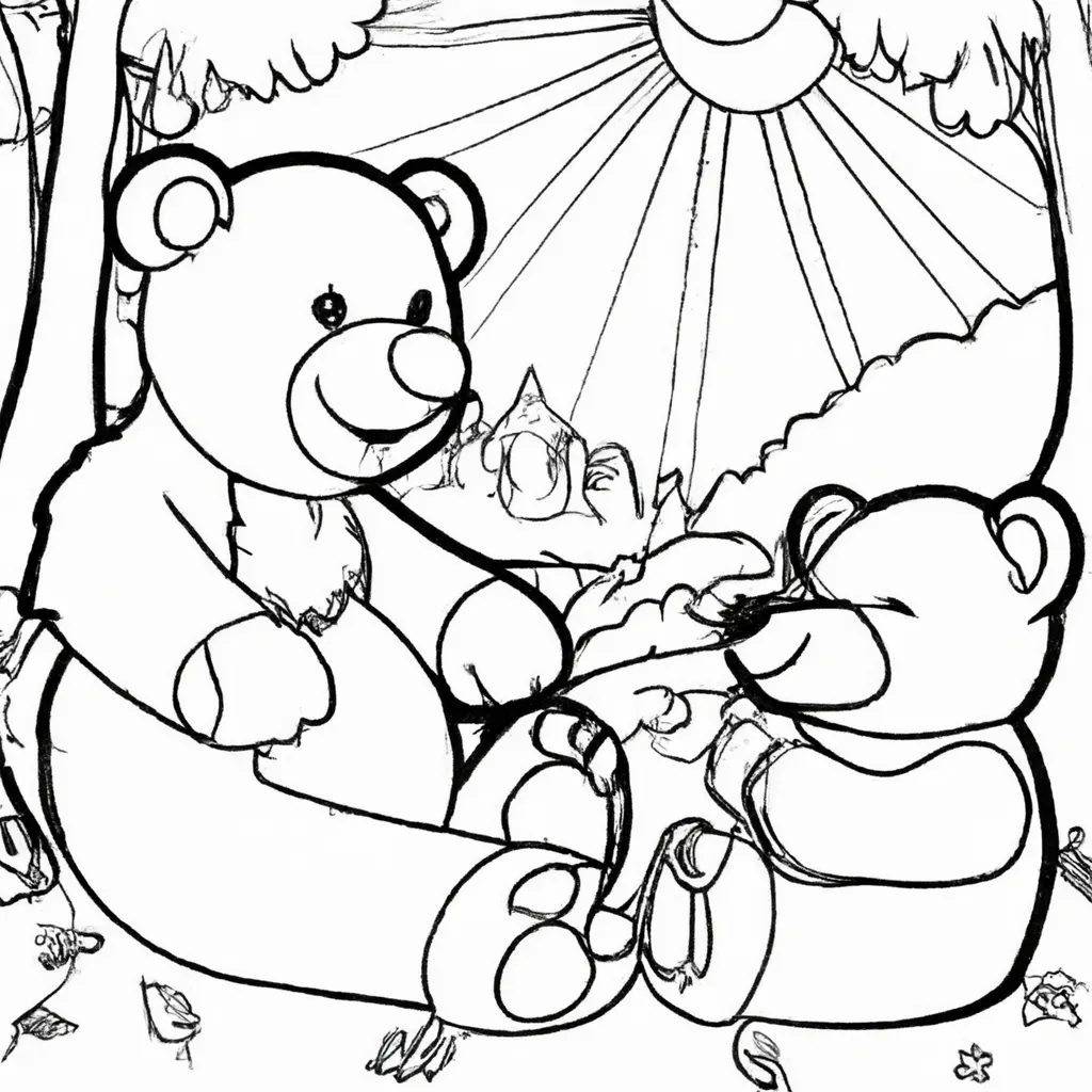 Desenhos de Ursos para Colorir: Uma Aventura Encantadora 19 Desenhos de Ursos para Colorir: Uma Aventura Encantadora 18
