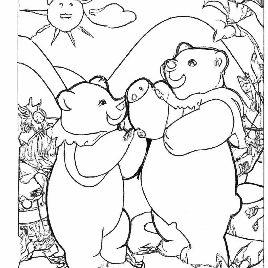 Desenhos de Ursos para Colorir: Uma Aventura Encantadora 15 Desenhos de Ursos para Colorir: Uma Aventura Encantadora 14