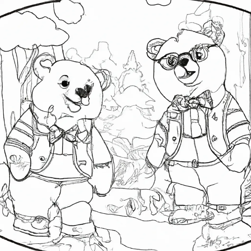 Desenhos de Ursos para Colorir: Uma Aventura Encantadora 17 Desenhos de Ursos para Colorir: Uma Aventura Encantadora 16