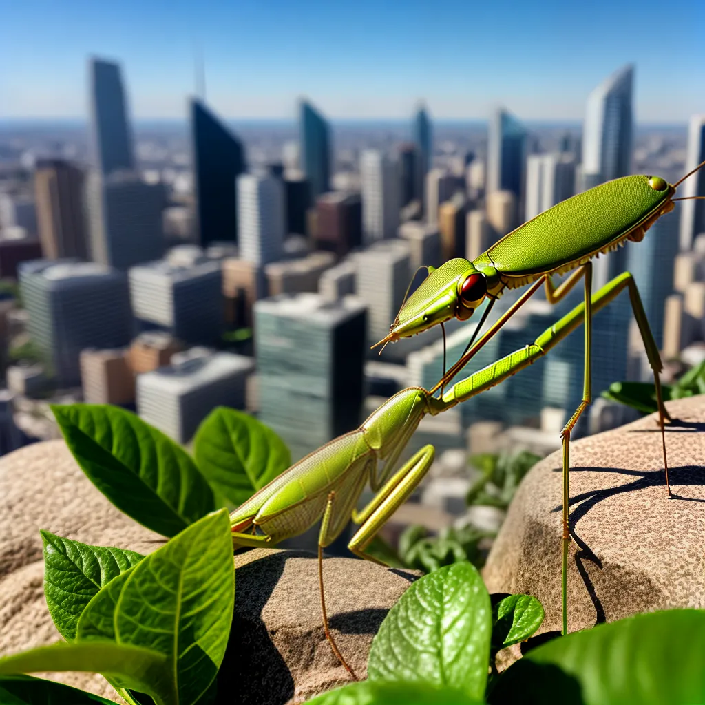 Jardinagem urbana: Como atrair louva-a-deus para seu jardim na cidade 8