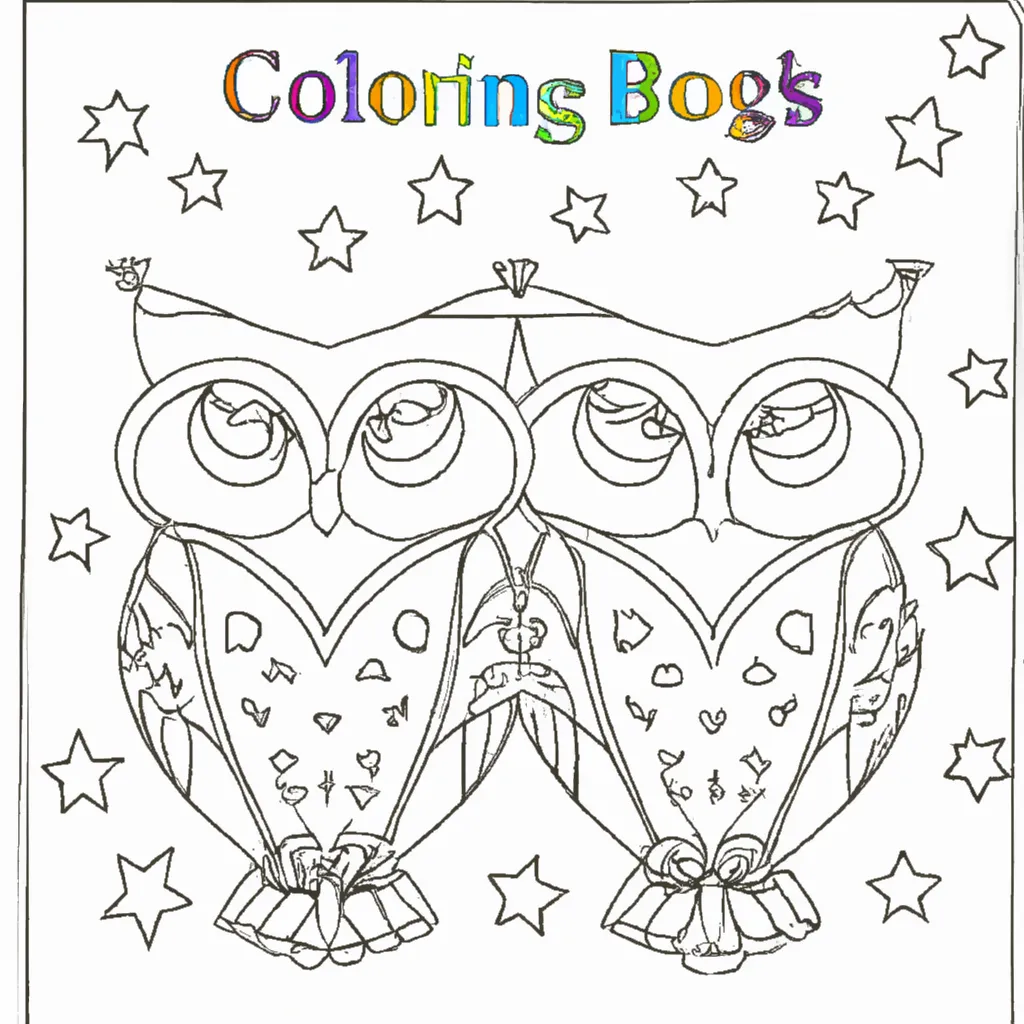 Corujas para Colorir: Noite Mágica nos Desenhos 14