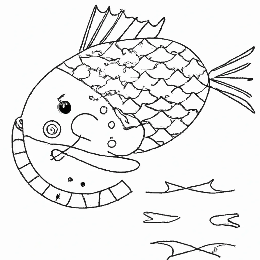 Delicie-se com os Desenhos de Peixes para Colorir 3 Delicie-se com os Desenhos de Peixes para Colorir 2