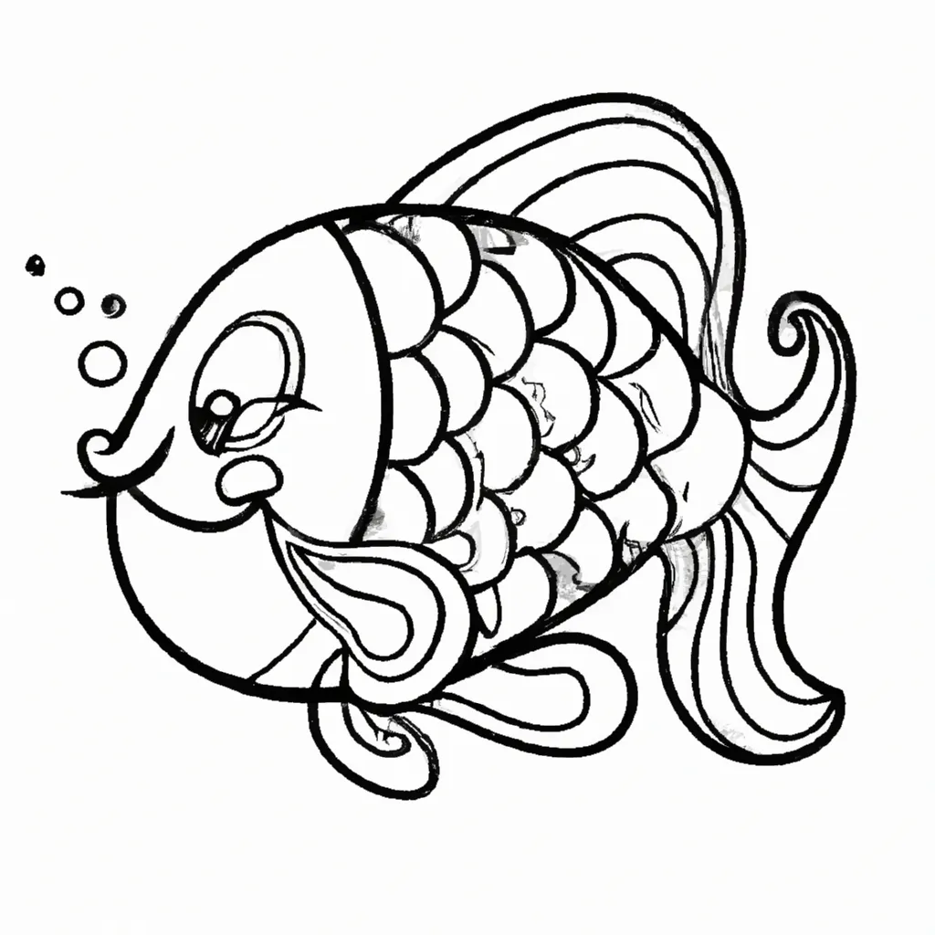 Delicie-se com os Desenhos de Peixes para Colorir 19 Delicie-se com os Desenhos de Peixes para Colorir 18