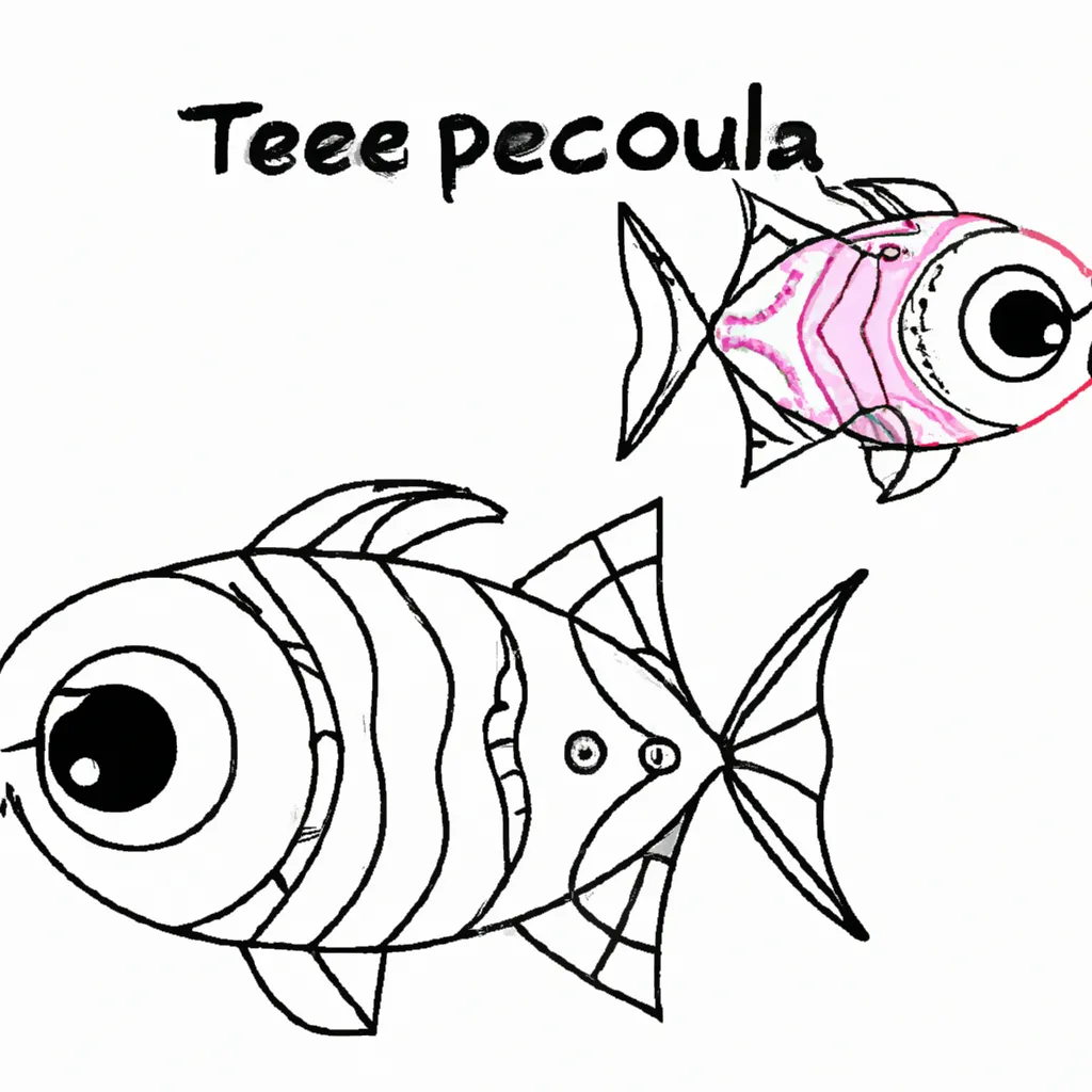 Delicie-se com os Desenhos de Peixes para Colorir 13 Delicie-se com os Desenhos de Peixes para Colorir 12