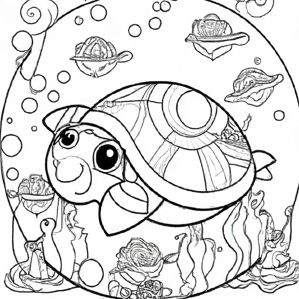 Pinte o Mundo Aquático com Desenhos de Tartarugas para Colorir 9 Pinte o Mundo Aquático com Desenhos de Tartarugas para Colorir 8