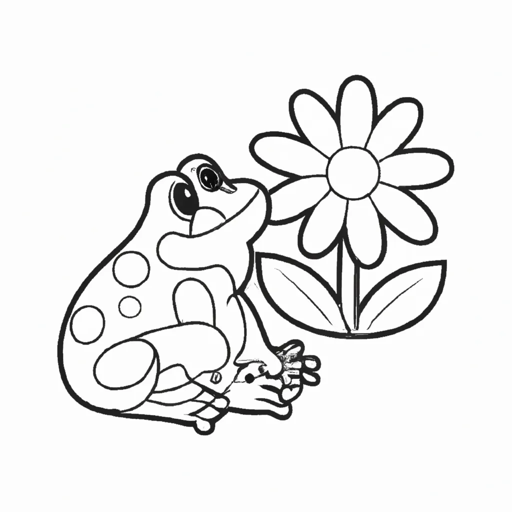 Ilumine Seu Dia com Desenhos de Sapos para Colorir 18