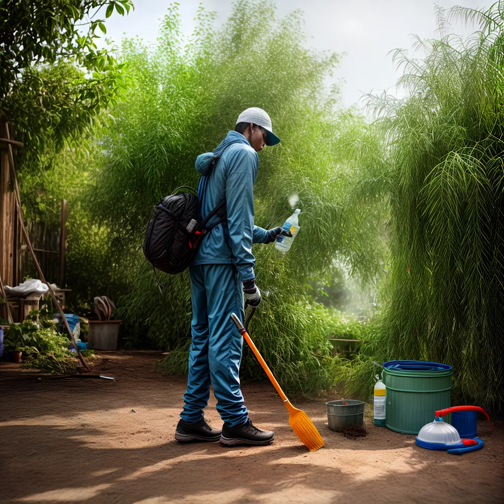 Como manter mosquitos afastados e garantir um jardim saudável. 2