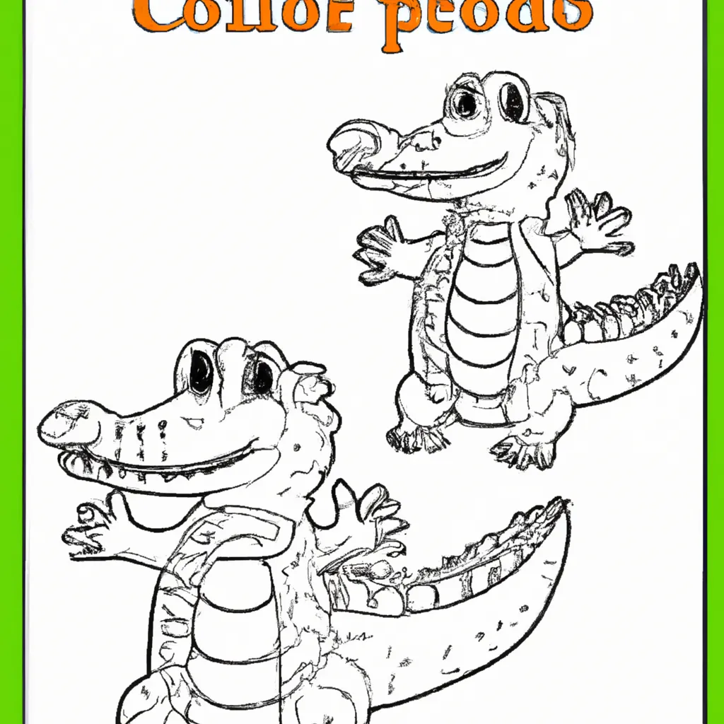 Crie Seu Próprio Zoo com Desenhos de Crocodilos para Colorir 5 Crie Seu Próprio Zoo com Desenhos de Crocodilos para Colorir 4