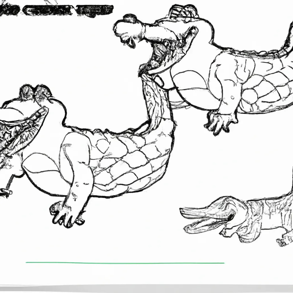 Crie Seu Próprio Zoo com Desenhos de Crocodilos para Colorir 9 Crie Seu Próprio Zoo com Desenhos de Crocodilos para Colorir 8