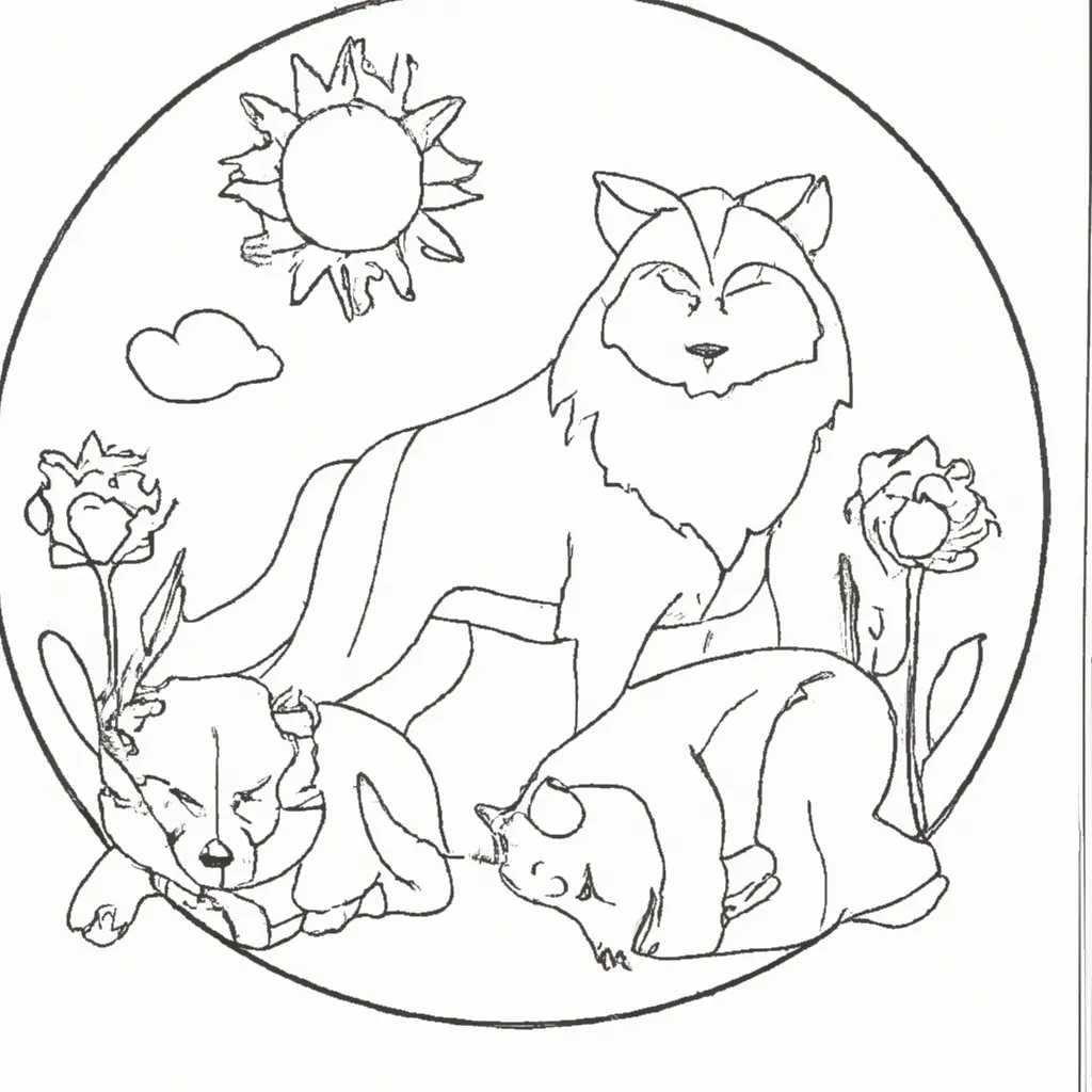 Desperte Sua Criatividade com Desenhos de Lobos para Colorir 1 Desperte Sua Criatividade com Desenhos de Lobos para Colorir
