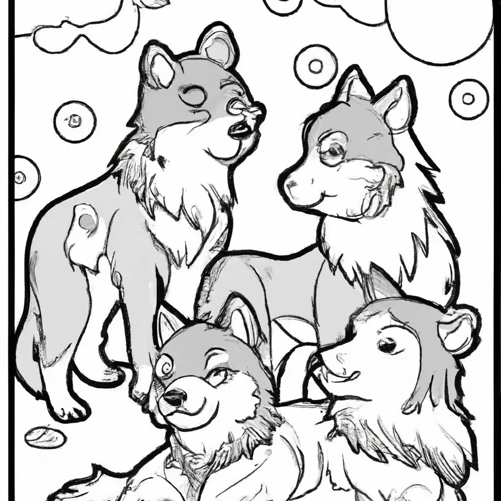 Desperte Sua Criatividade com Desenhos de Lobos para Colorir 5 Desperte Sua Criatividade com Desenhos de Lobos para Colorir 4