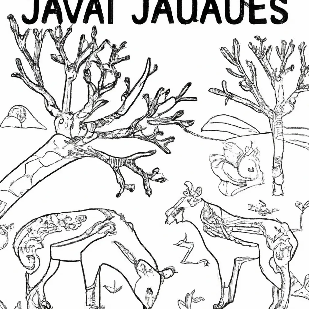 Pinte a Natureza com Desenhos de Javalis para Colorir 4
