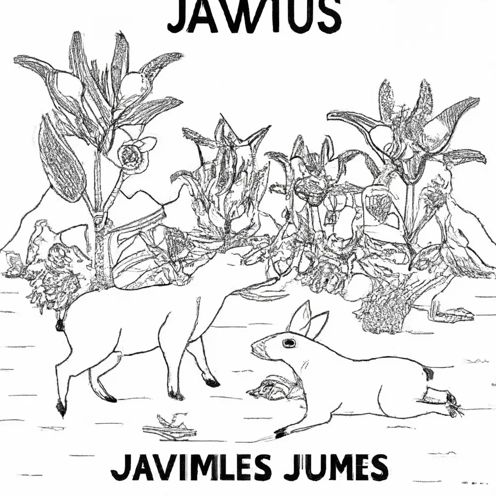 Pinte a Natureza com Desenhos de Javalis para Colorir 10