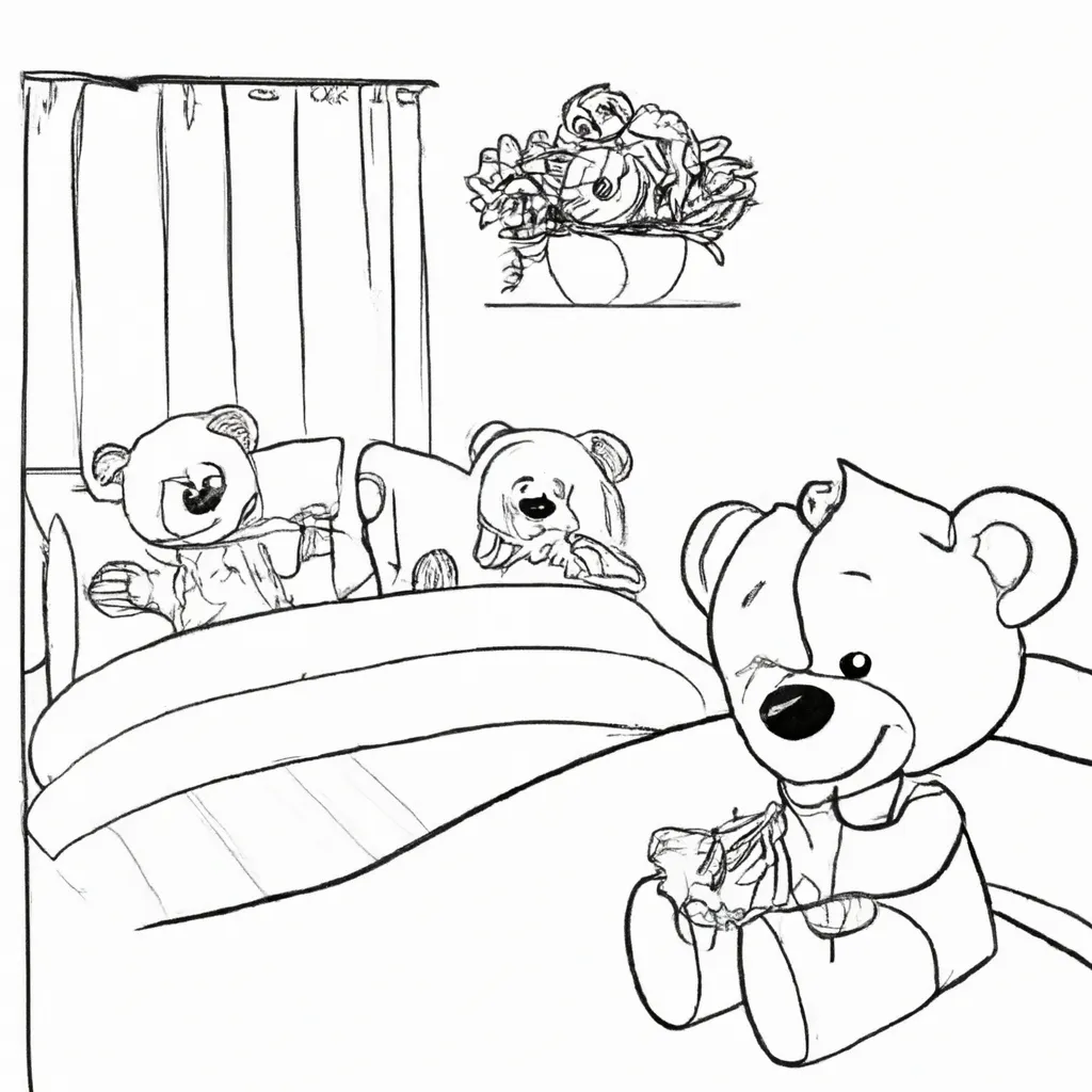 Desperte a Criança Interior com Desenhos de Ursinhos de Pelúcia para Colorir