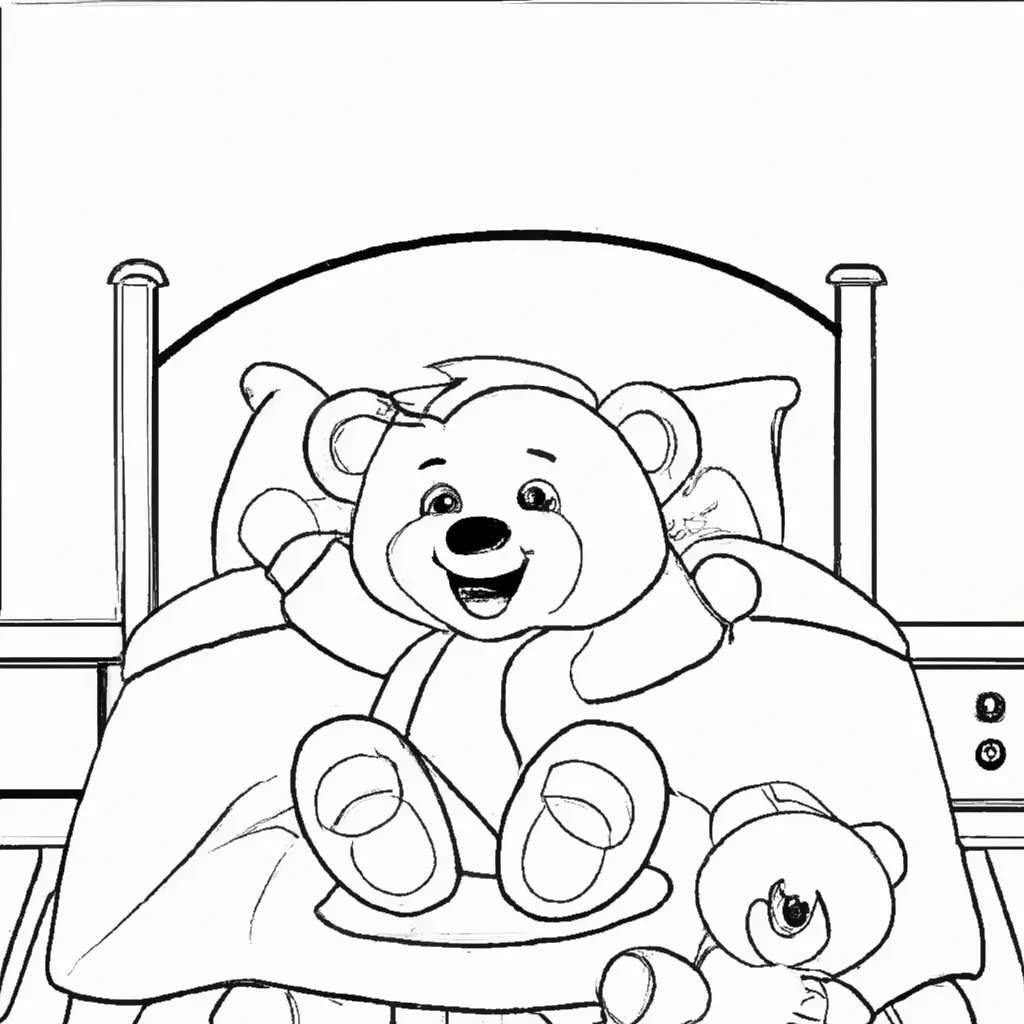 Desperte a Criança Interior com Desenhos de Ursinhos de Pelúcia para Colorir 26