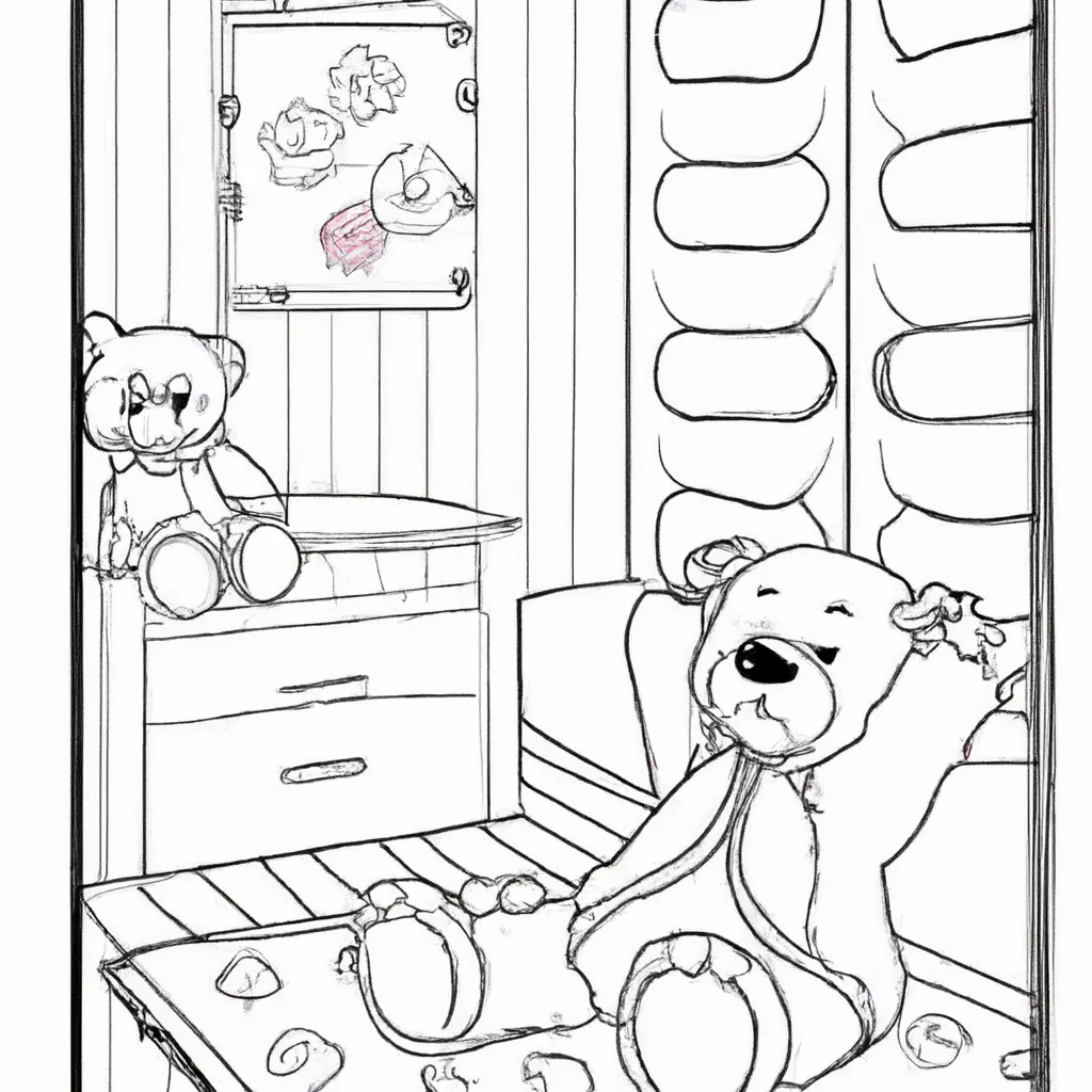 Desperte a Criança Interior com Desenhos de Ursinhos de Pelúcia para Colorir 28