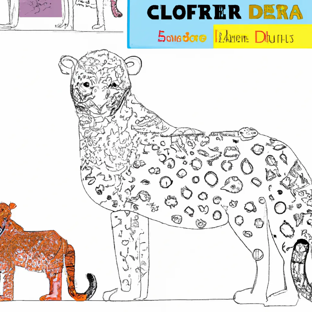 Faça um Safári em Casa com Desenhos de Guepardos para Colorir 29 Faça um Safári em Casa com Desenhos de Guepardos para Colorir 28