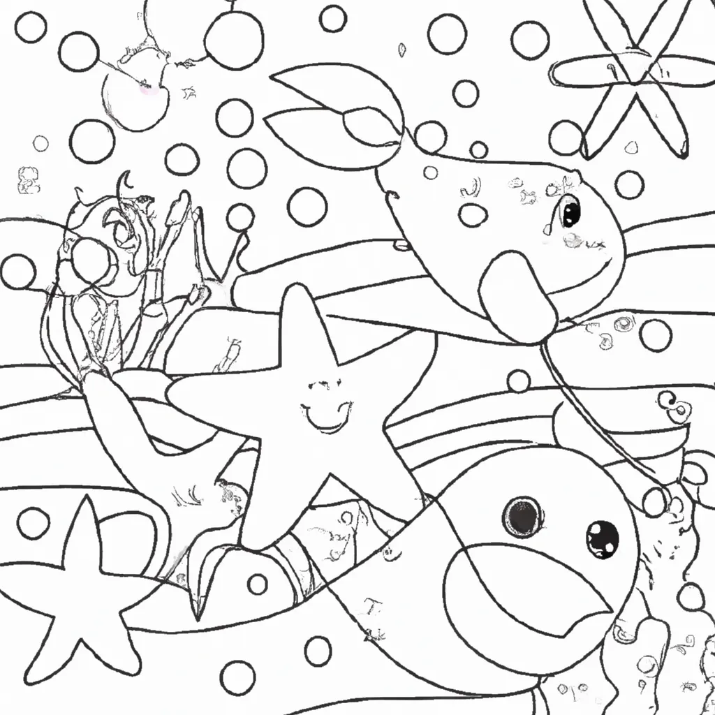 Desvende o Mundo Submarino com Desenhos de Estrelas-do-Mar para Colorir 21 Desvende o Mundo Submarino com Desenhos de Estrelas-do-Mar para Colorir 20