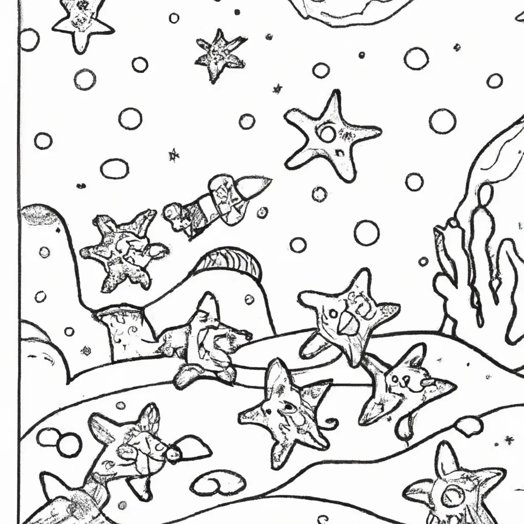 Desvende o Mundo Submarino com Desenhos de Estrelas-do-Mar para Colorir 19 Desvende o Mundo Submarino com Desenhos de Estrelas-do-Mar para Colorir 18