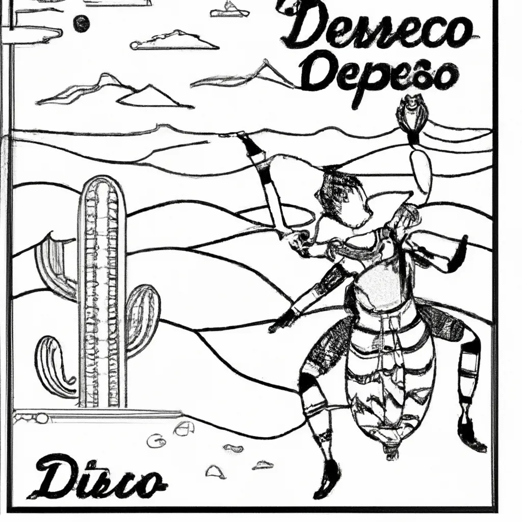 Descubra o Charme do Deserto com Desenhos de Escorpiões para Colorir 8