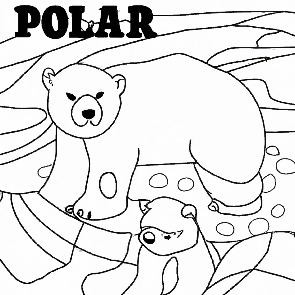 Aventura Polar: Desenhos de Ursos Polares para Colorir 21 Aventura Polar: Desenhos de Ursos Polares para Colorir 20