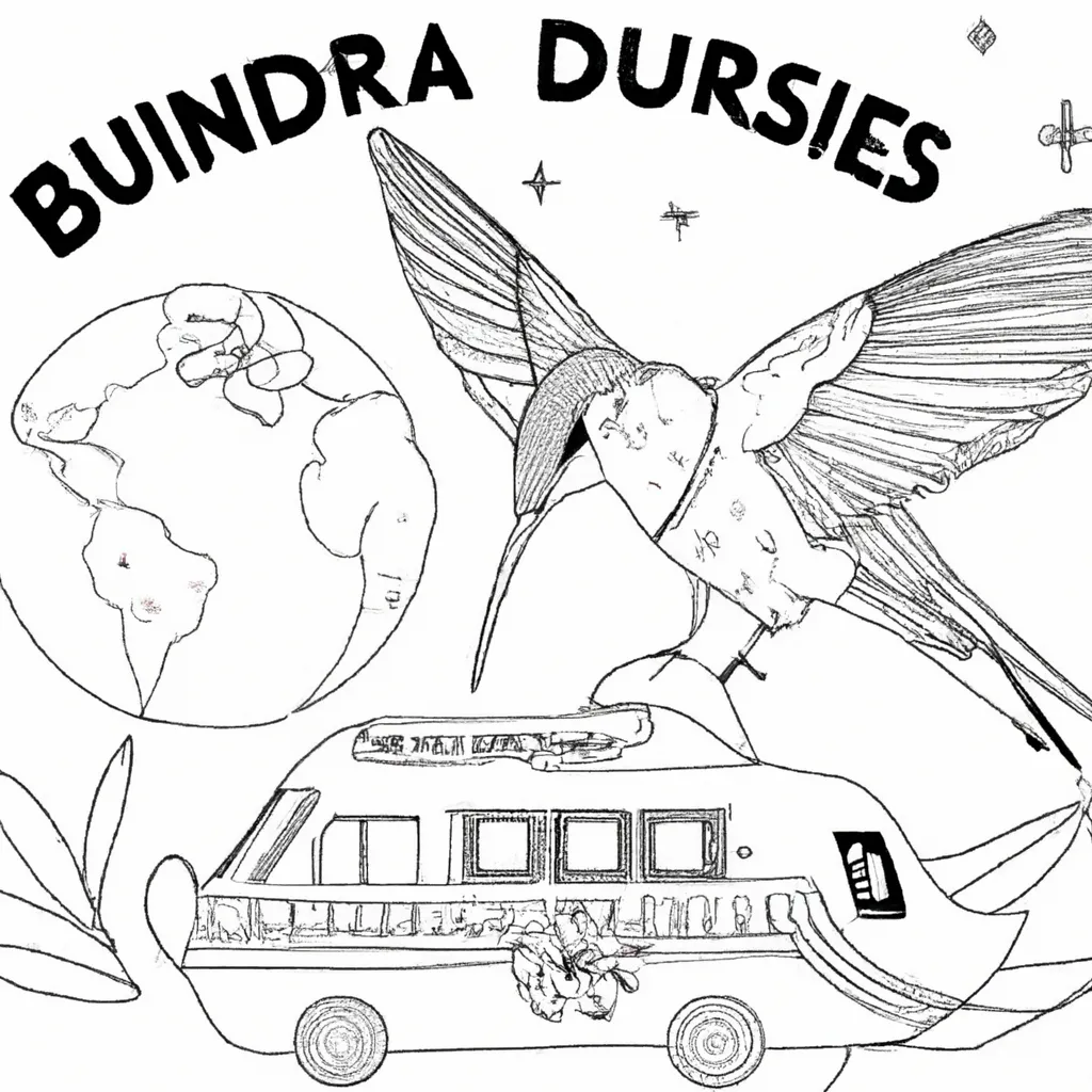 Embarque no Mundo das Aves com Desenhos de Colibris para Colorir