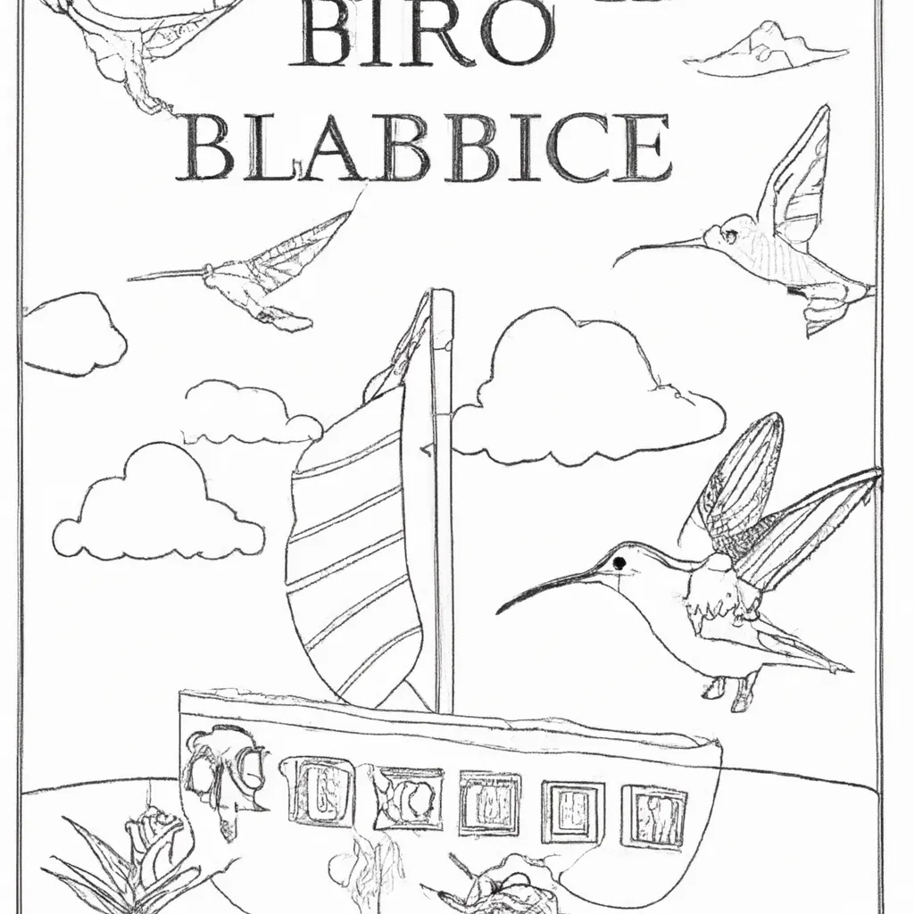 Embarque no Mundo das Aves com Desenhos de Colibris para Colorir 16