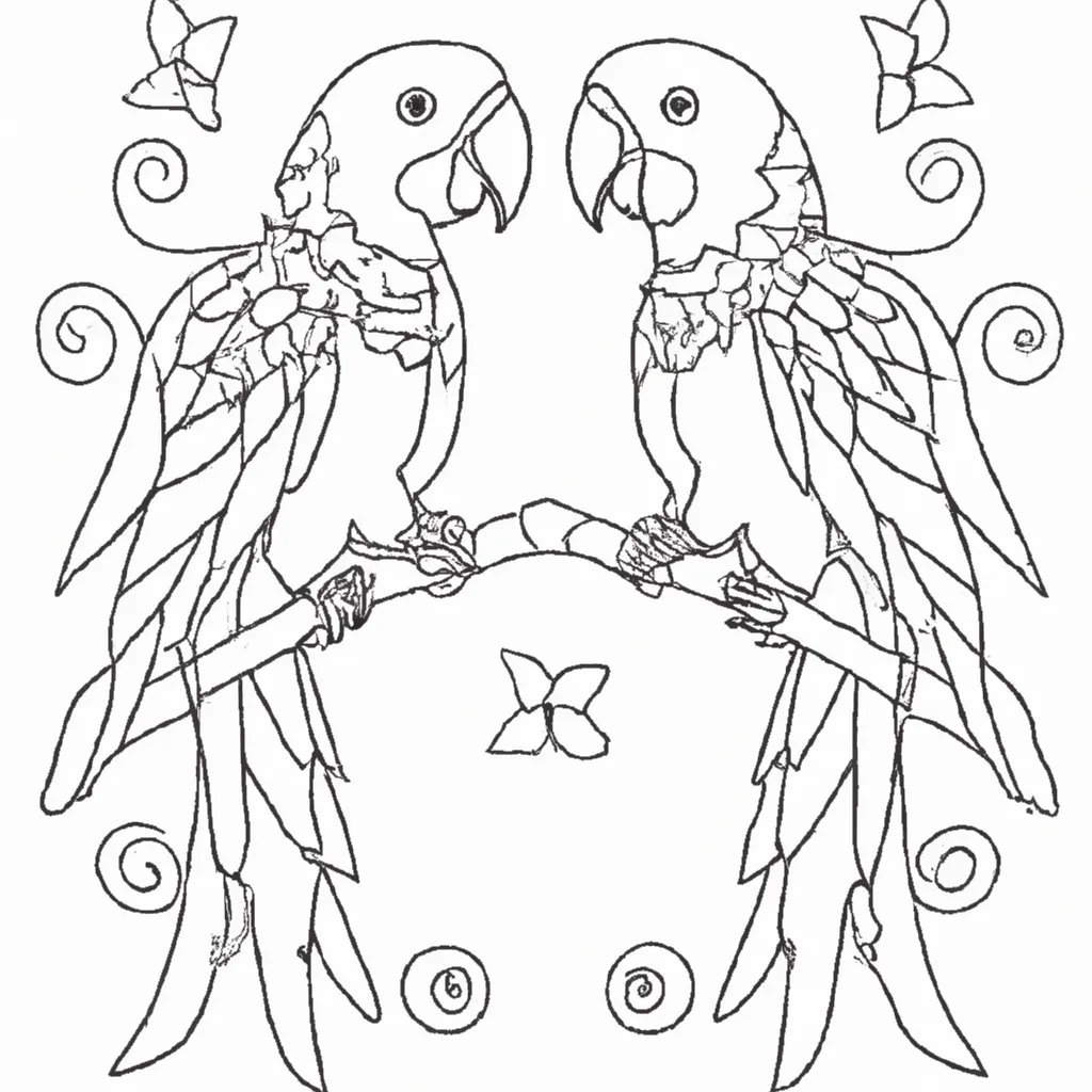 Criatividade em Alta com Desenhos de Araras para Colorir 27 Criatividade em Alta com Desenhos de Araras para Colorir 26