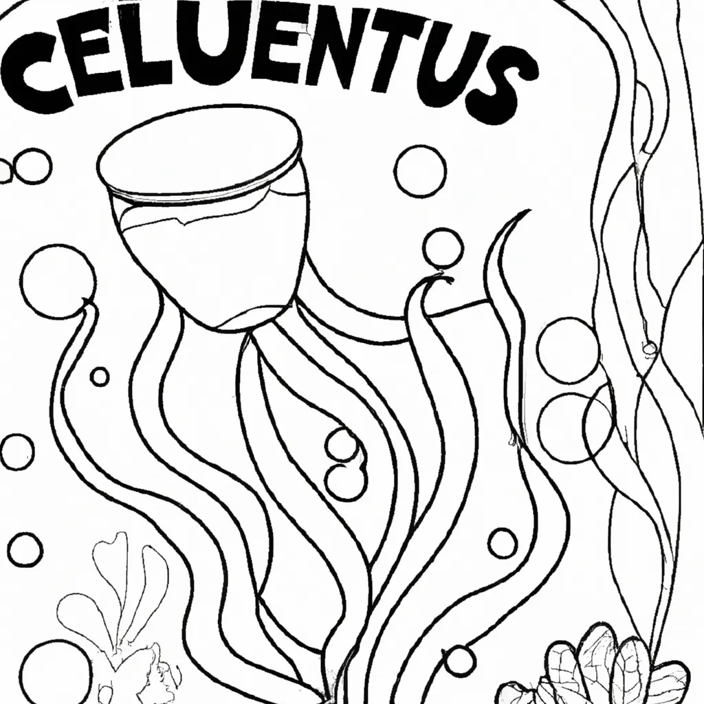 Pinte a Beleza Subaquática com Desenhos de Medusas para Colorir