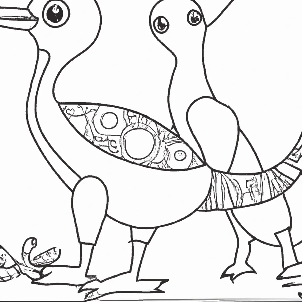 Desperte a Curiosidade com Desenhos de Ornitorrincos para Colorir 9 Desperte a Curiosidade com Desenhos de Ornitorrincos para Colorir 8