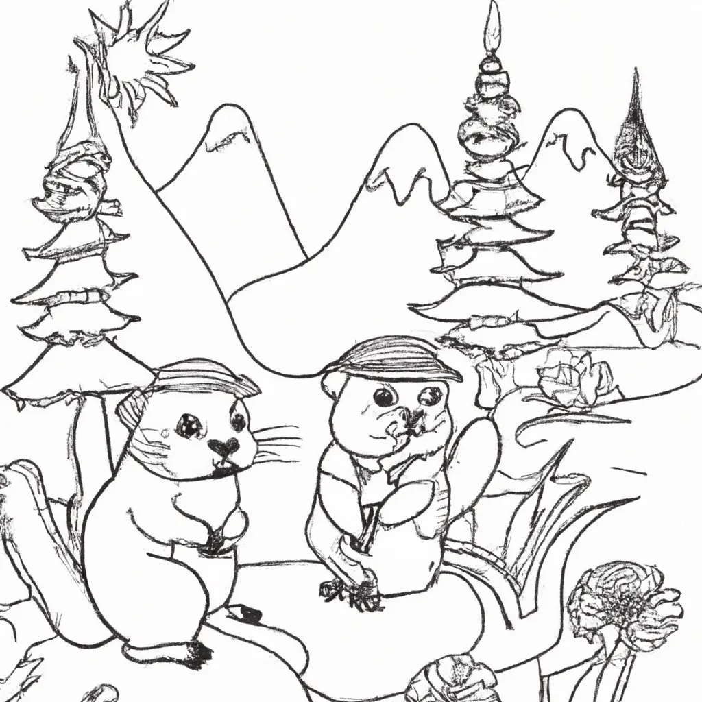 Desenhos de Castores para Colorir: Aventure-se na Natureza 1 Desenhos de Castores para Colorir: Aventure-se na Natureza