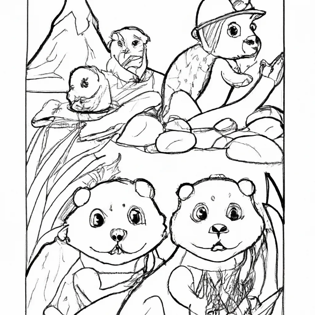 Desenhos de Castores para Colorir: Aventure-se na Natureza 17 Desenhos de Castores para Colorir: Aventure-se na Natureza 16