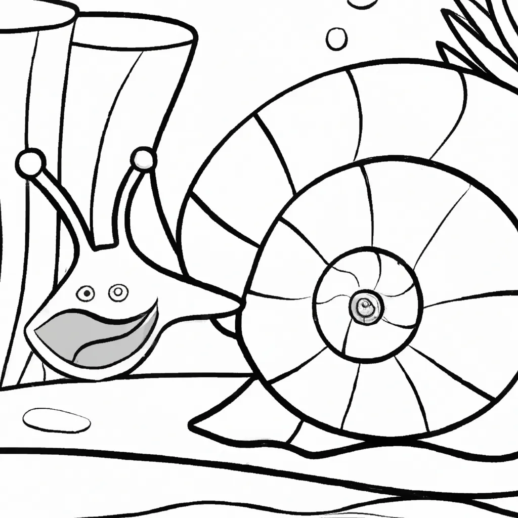 Mergulhe no Mundo dos Pequenos Animais: Desenhos de Caracóis para Colorir 23 Mergulhe no Mundo dos Pequenos Animais: Desenhos de Caracóis para Colorir 22