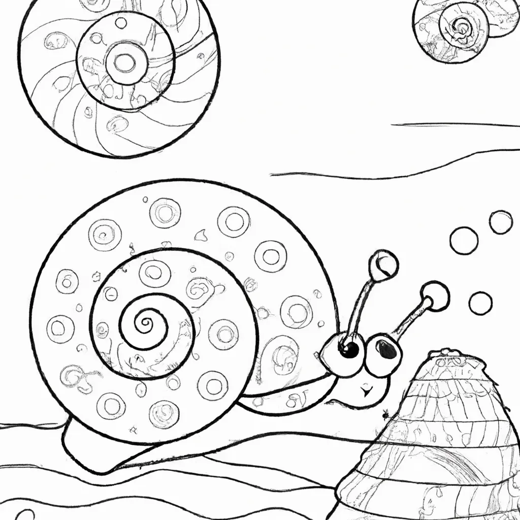 Mergulhe no Mundo dos Pequenos Animais: Desenhos de Caracóis para Colorir 27 Mergulhe no Mundo dos Pequenos Animais: Desenhos de Caracóis para Colorir 26